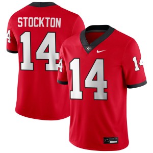 #14 Gunner Stockton University of Georgia Red Men Jersey Replica College Football 612963-476