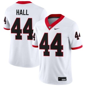 #44 Jordan Hall University of Georgia White Men Jerseys 2025 College Football 332334-395