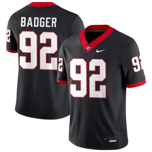 #92 Liam Badger Go Dawgs Black Men Jerseys 2025 College Football 163632-947