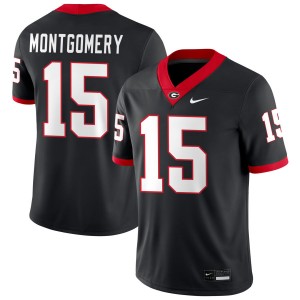 #15 Ryan Montgomery UGA Black Men Jerseys 2025 College Football 418250-701