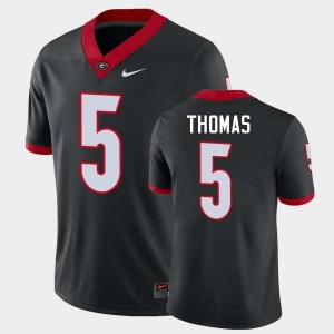 #5 Noah Thomas Dawgs Black Mens Jerseys 2025 College Football 484106-211