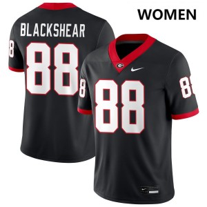 #88 Thomas Blackshear UGA Black Women's Jersey High School College Football 361619-341