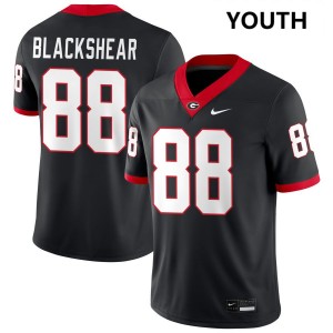 #88 Thomas Blackshear Georgia Black Youth Jerseys Embroidery College Football 416361-914